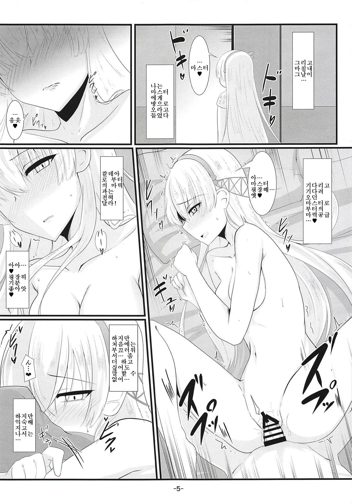 Master no Shite Kureru Maryoku Kyoukyuu ga Daisuki na Anastasia page 4 full