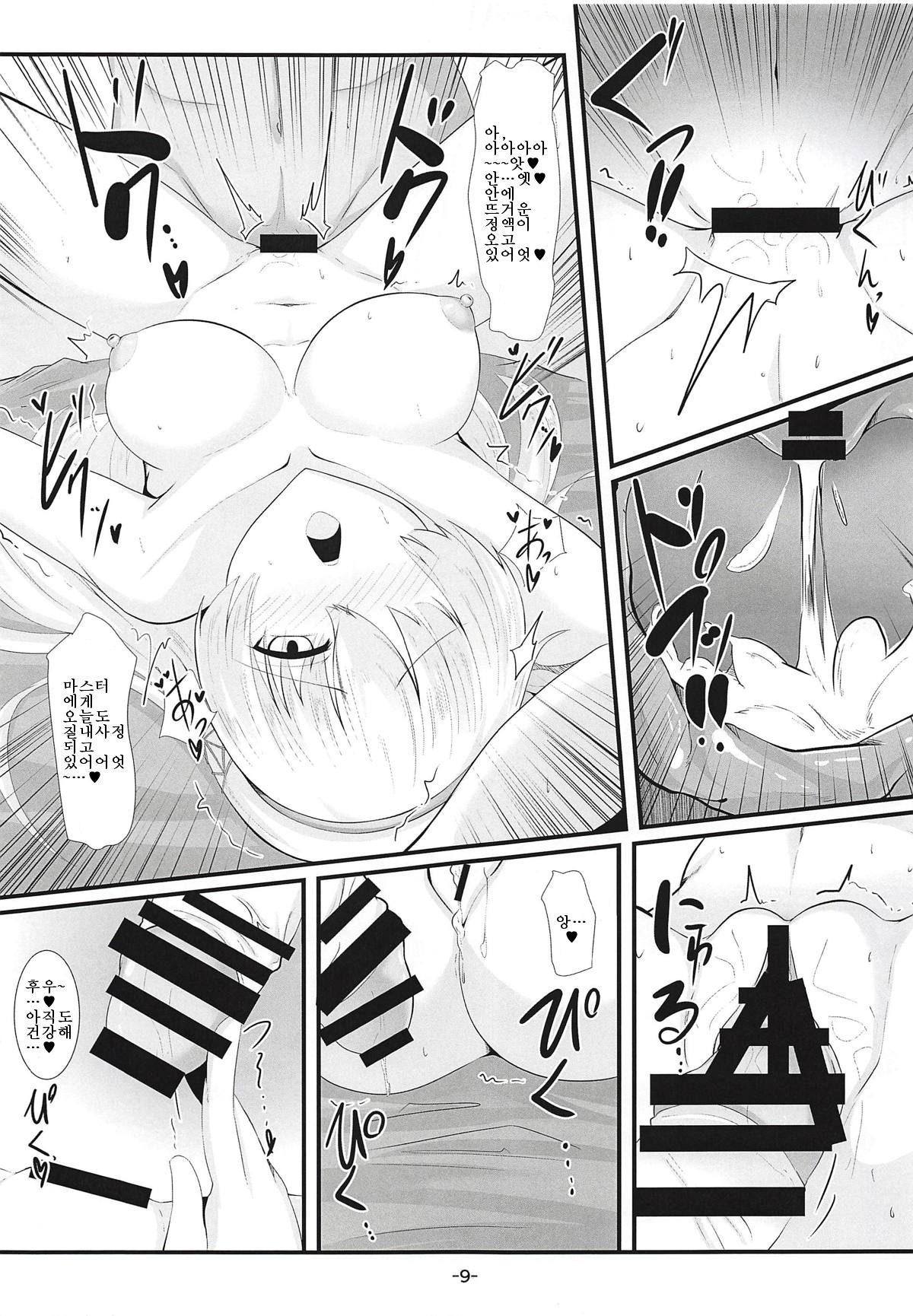 Master no Shite Kureru Maryoku Kyoukyuu ga Daisuki na Anastasia page 8 full