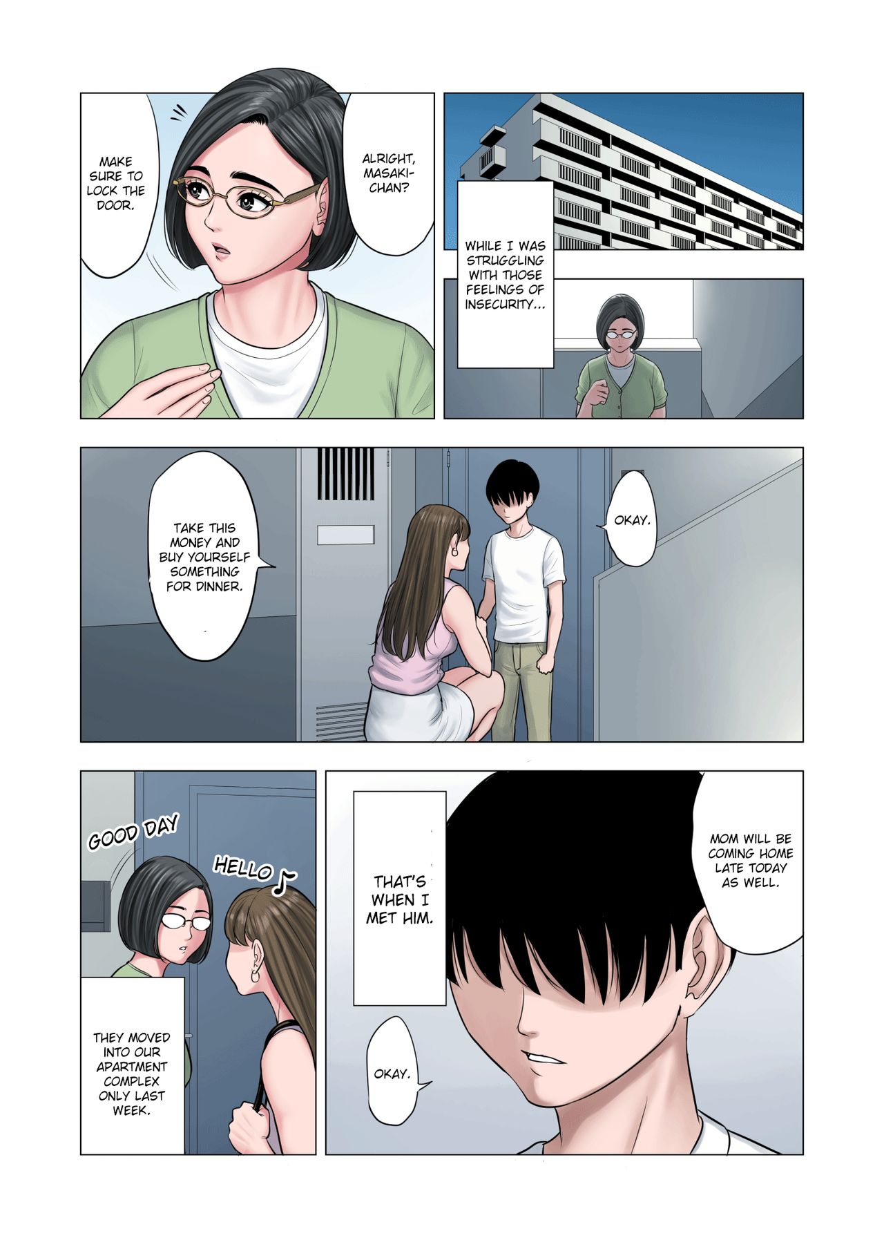 Rinjin Soukan ~ Danchi Tsuma to Danshi Gakusei no Ibitsuna Kankei ~ | Neighbor Adultery ~ A Warped Relationship Between Housewife and Schoolboy ~ page 6 full