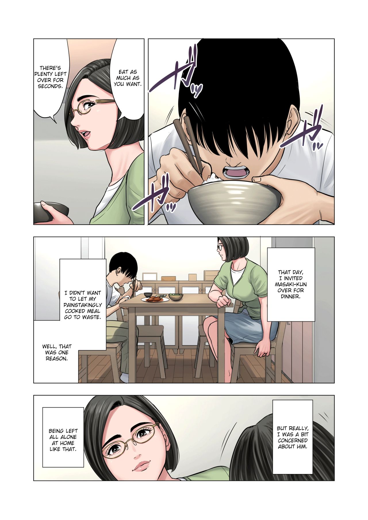 Rinjin Soukan ~ Danchi Tsuma to Danshi Gakusei no Ibitsuna Kankei ~ | Neighbor Adultery ~ A Warped Relationship Between Housewife and Schoolboy ~ page 9 full