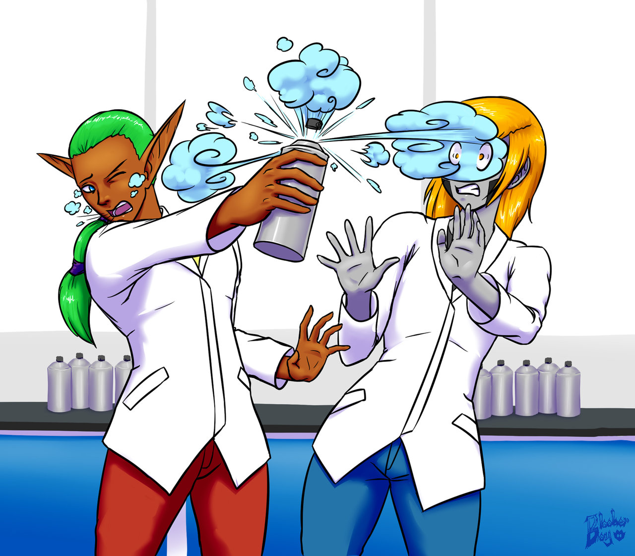 Hugefying aerosol hijinks page 1 full