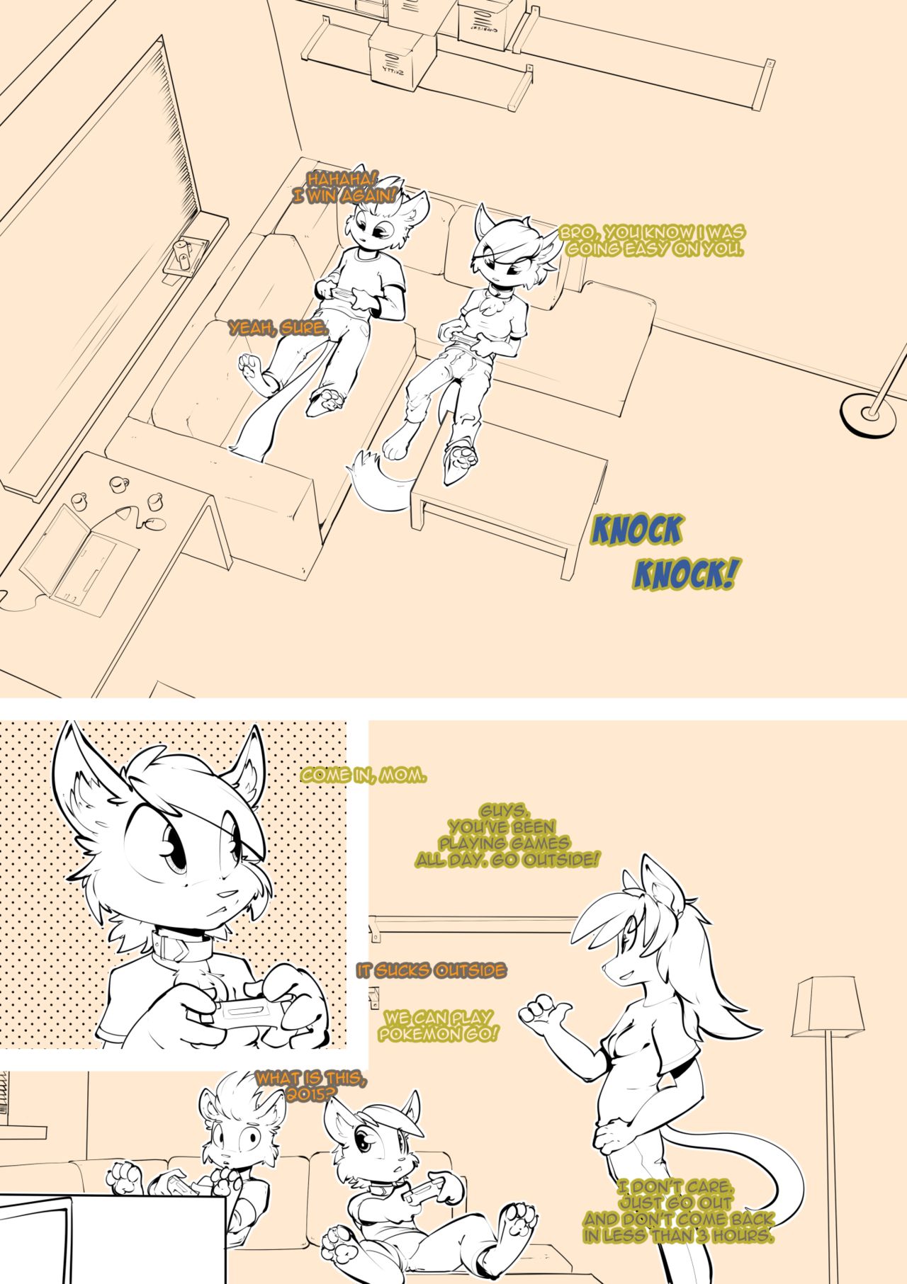 An Accident in the Park page 1 full