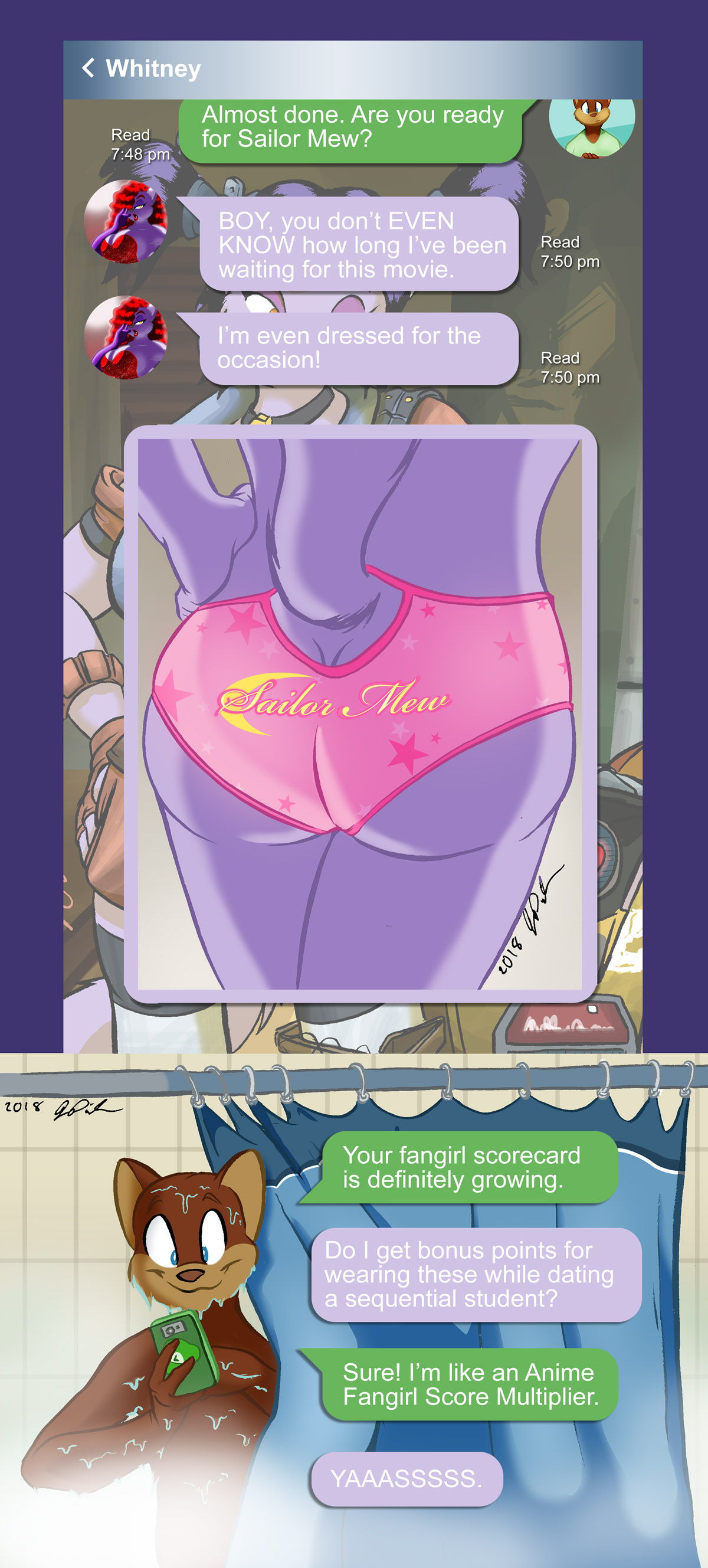 Whitney's Selfie Series page 7 full