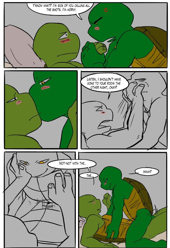 TMNT Black and Blue ch. 6 Colored by: Amateur page 2 full