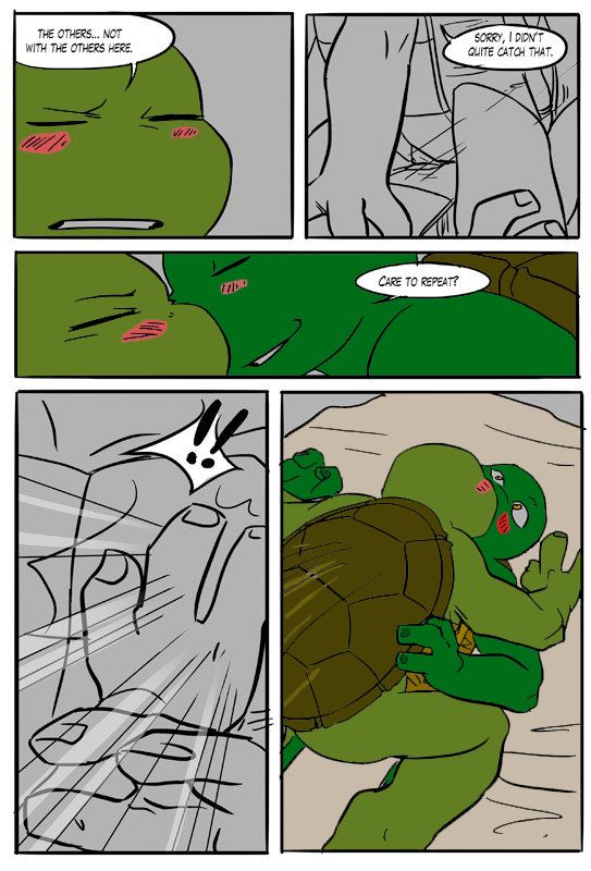 TMNT Black and Blue ch. 6 Colored by: Amateur page 3 full