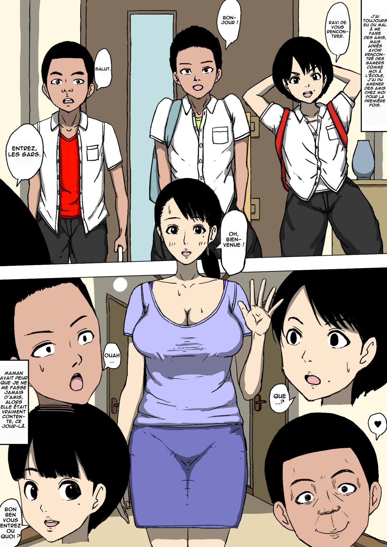 Hahaoya to Tomodachi ga Katte ni Yatte Ita page 3 full