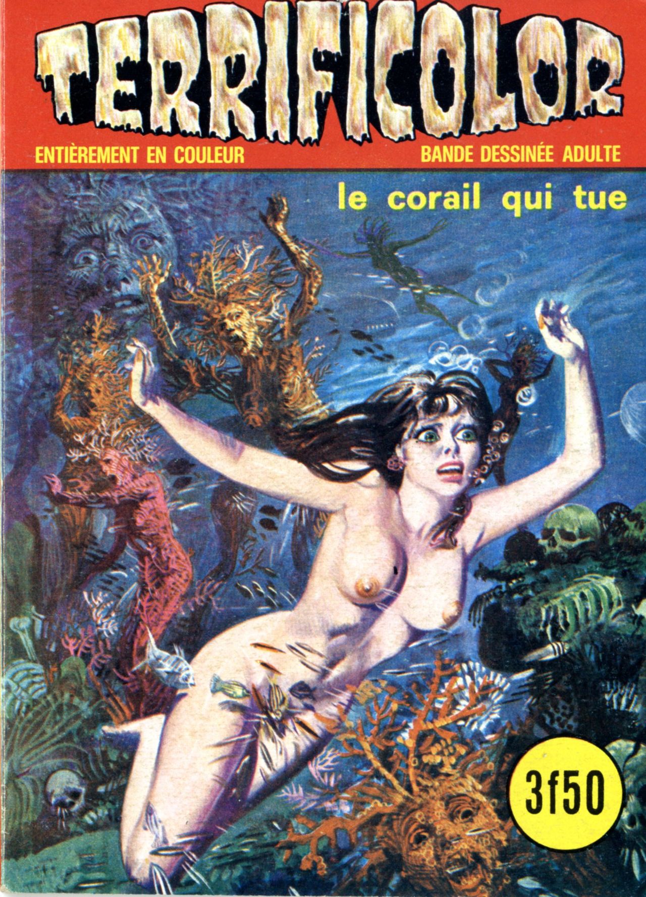 Elvifrance - Terrificolor 010 - Le corail qui tue page 1 full