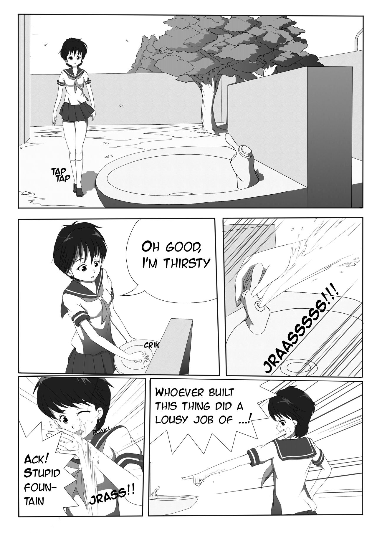 Watered Up! page 1 full