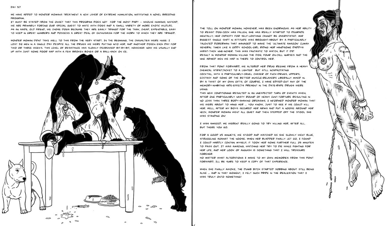 Breaking of WonderWoman page 5 full