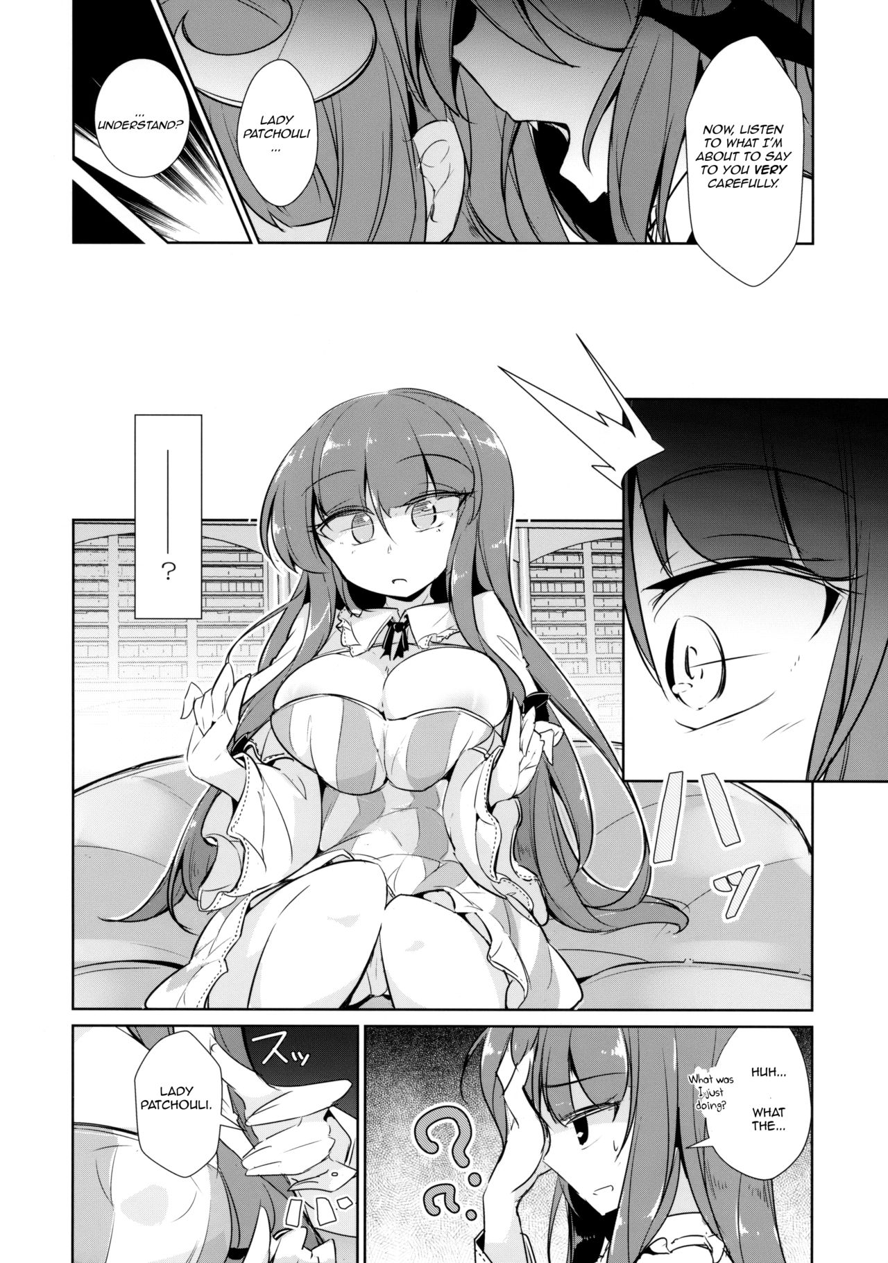 PatchouKoa Nyuuetsu Shujuu Gyakutenda page 5 full