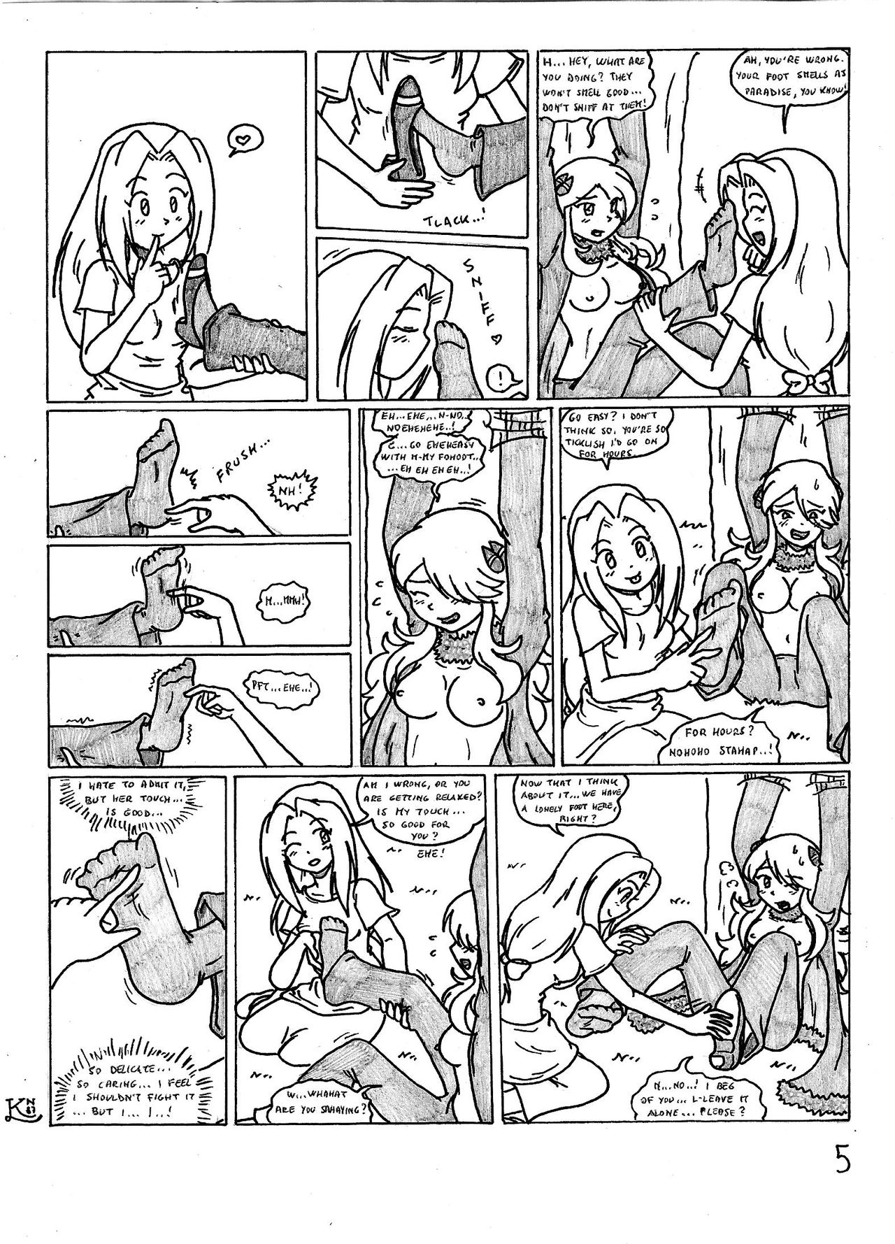 Cynthia and the Goddess page 5 full