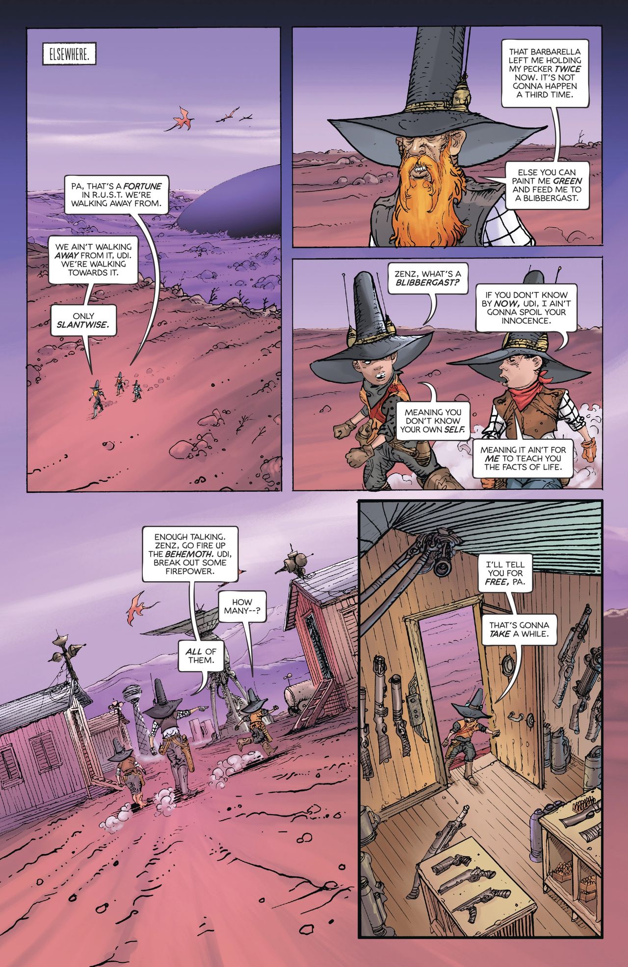 Barbarella #6 page 8 full