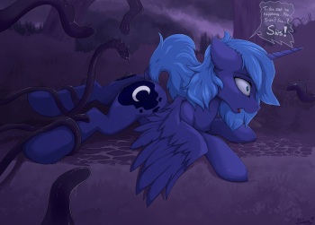 Luna Mlp Porn Furry Femdom - Princess Luna Tentacle Rape - IMHentai