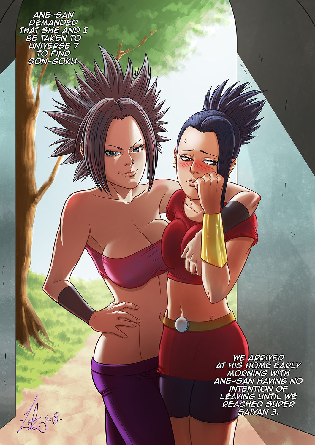 Dragon Ball Super Parody page 2 full