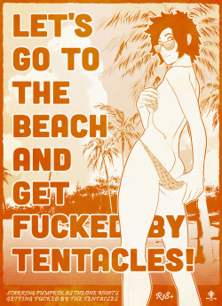 Lets Go To The Beach And Get Fucked by Tentacles