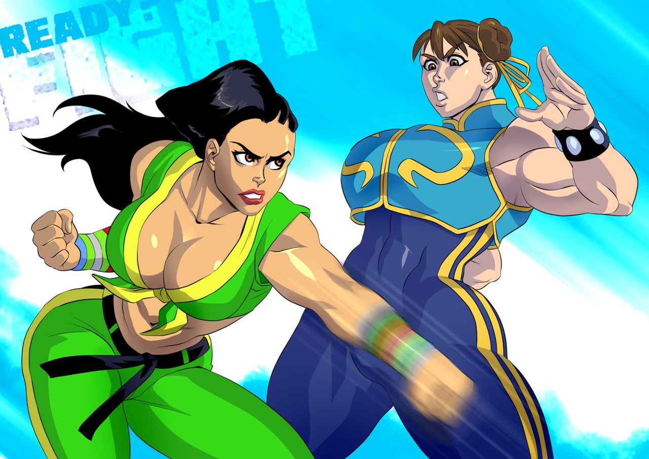 Laura Matsuda vs Chun-Li - Page 1 - IMHentai