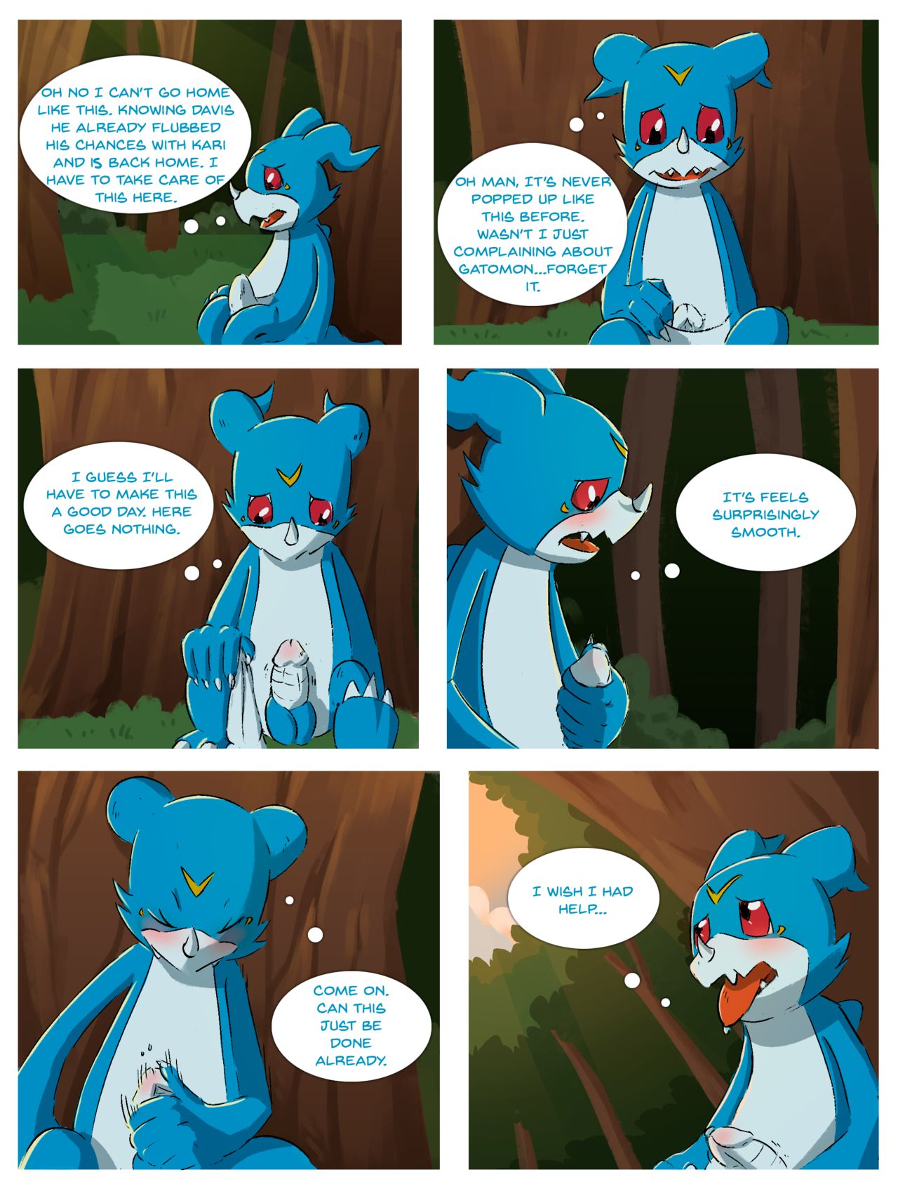 Veemon's Happy Day page 8 full