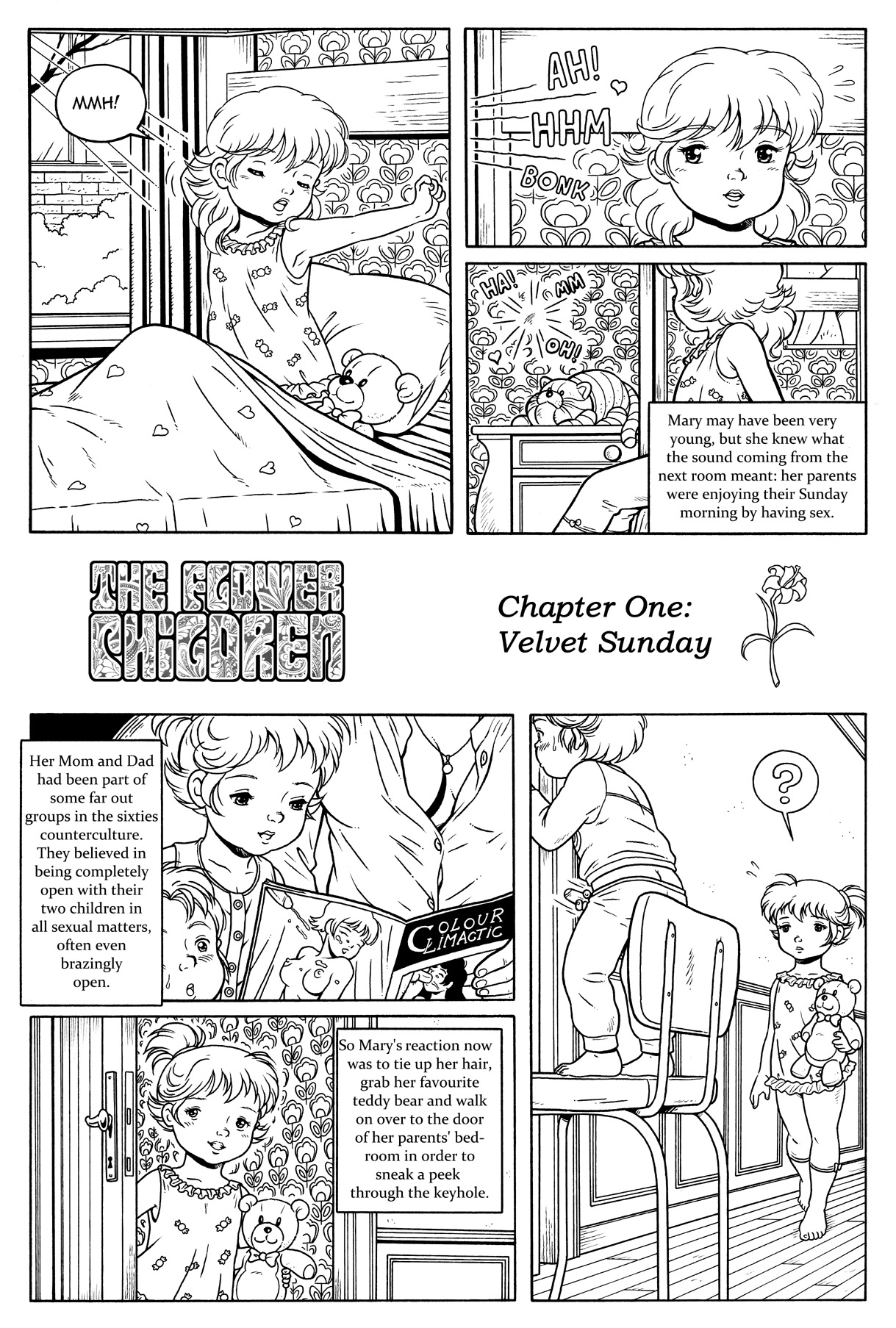 The Flower Children page 1 full