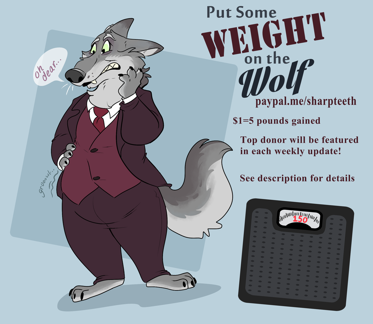 Put Some Weight On That Wolf! page 1 full