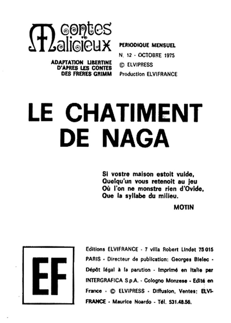 Contes Malicieux 12 - Le Châtiment de Naga page 2 full