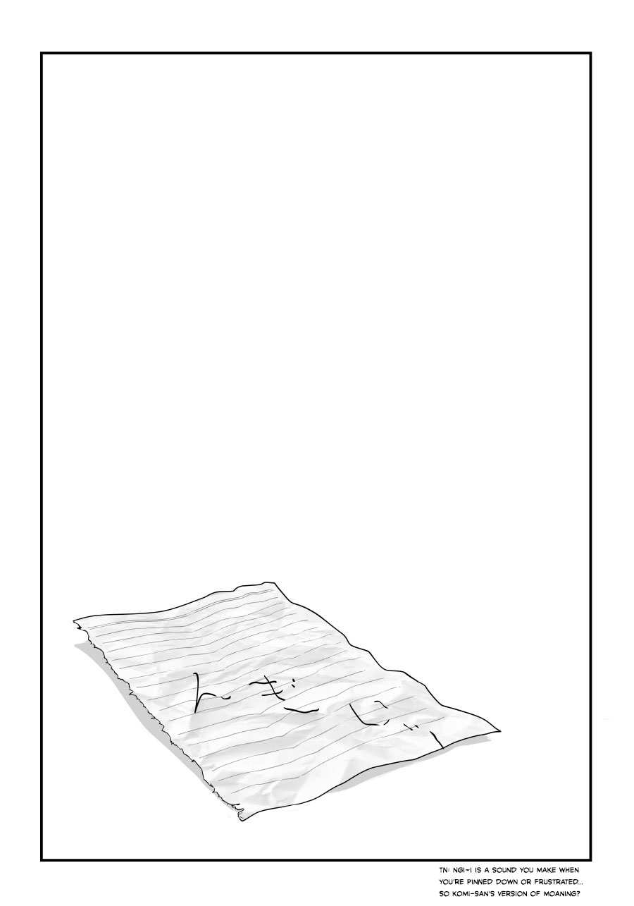 Komi-san, Koubi-chuu desu. page 3 full