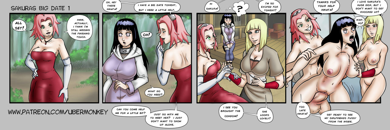 Sakura's Big Date page 1 full