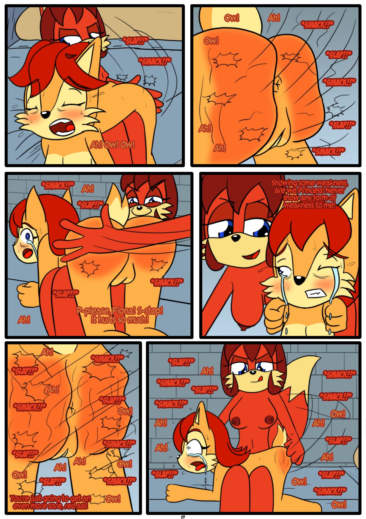 Royal Slumber Party page 9 full