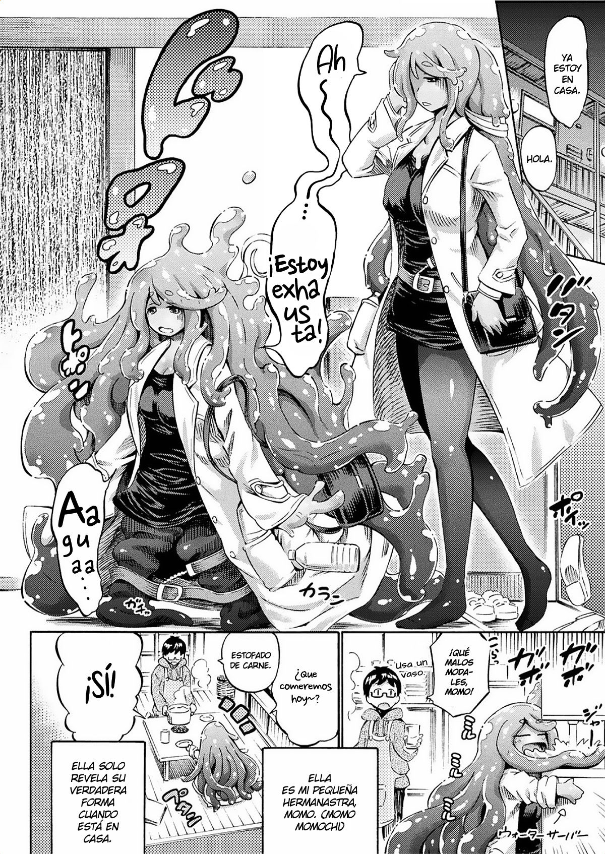 Gimai Sensei Slime Momo-chan | Stepsister Teacher Slimy Momo page 2 full