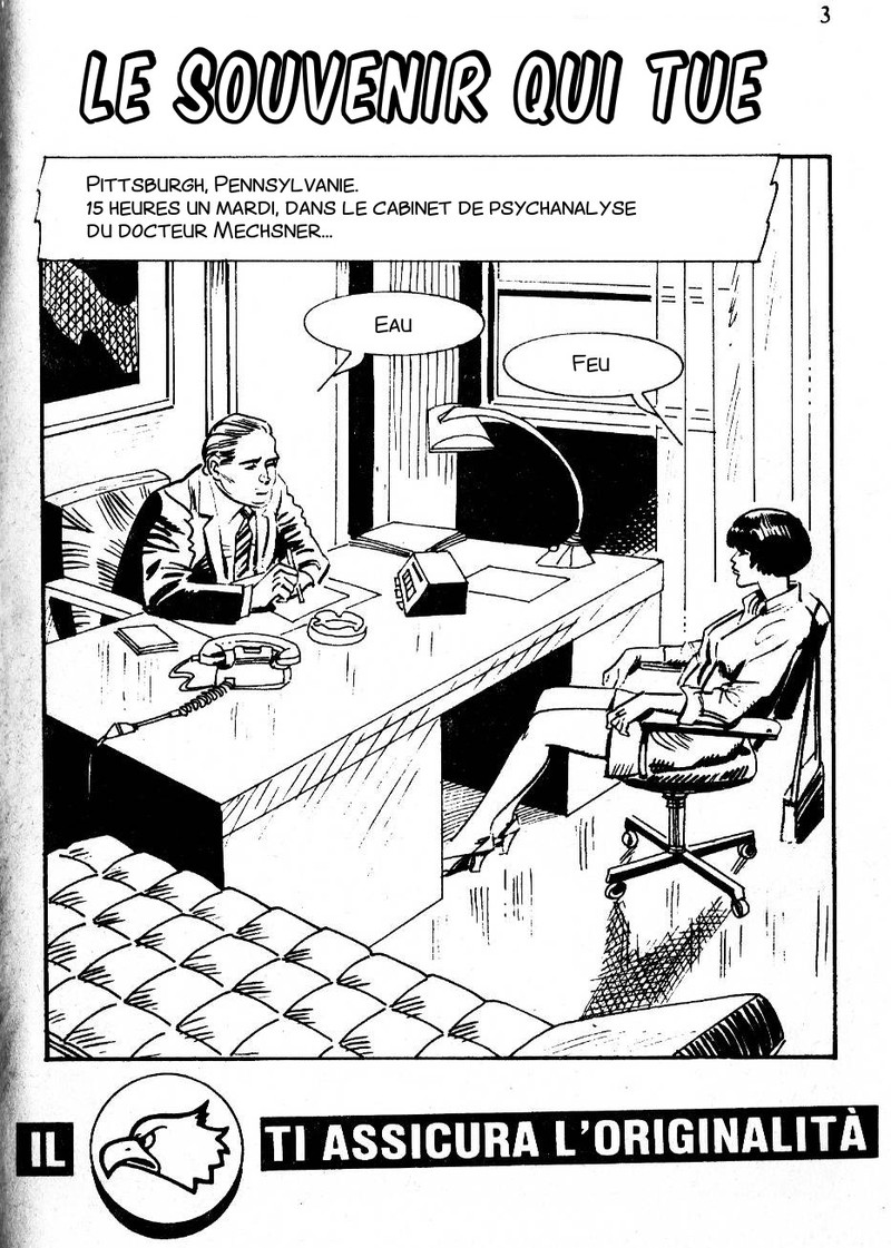 Storie Blu #34 Le souvenir qui tue page 3 full