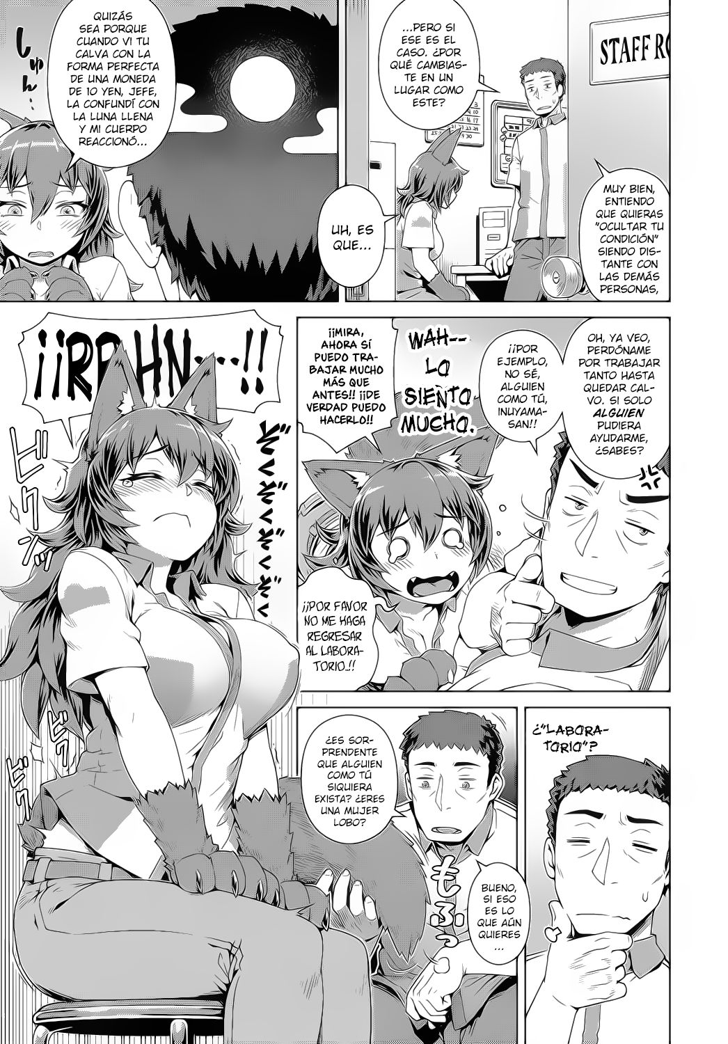 Hatsujou! Wan-Wan Work page 3 full