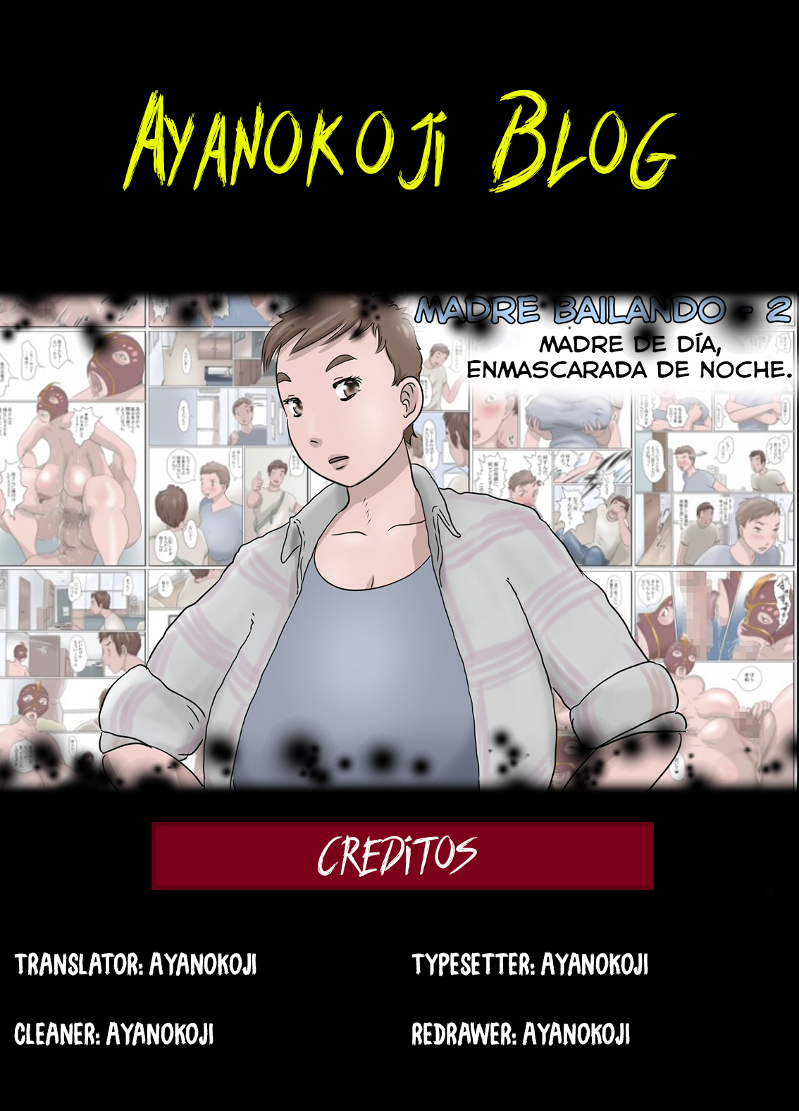 Haha wa Odoru 2 -Hiru no Haha Yoru no Mask- | Madre Bailando 2 -Madre de Dia, Enmascarada de Noche- page 2 full