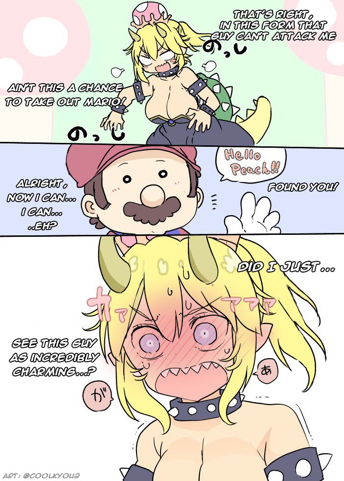 Artist  Bowsette|Mr. Mario's Koopa Queen page 4 full