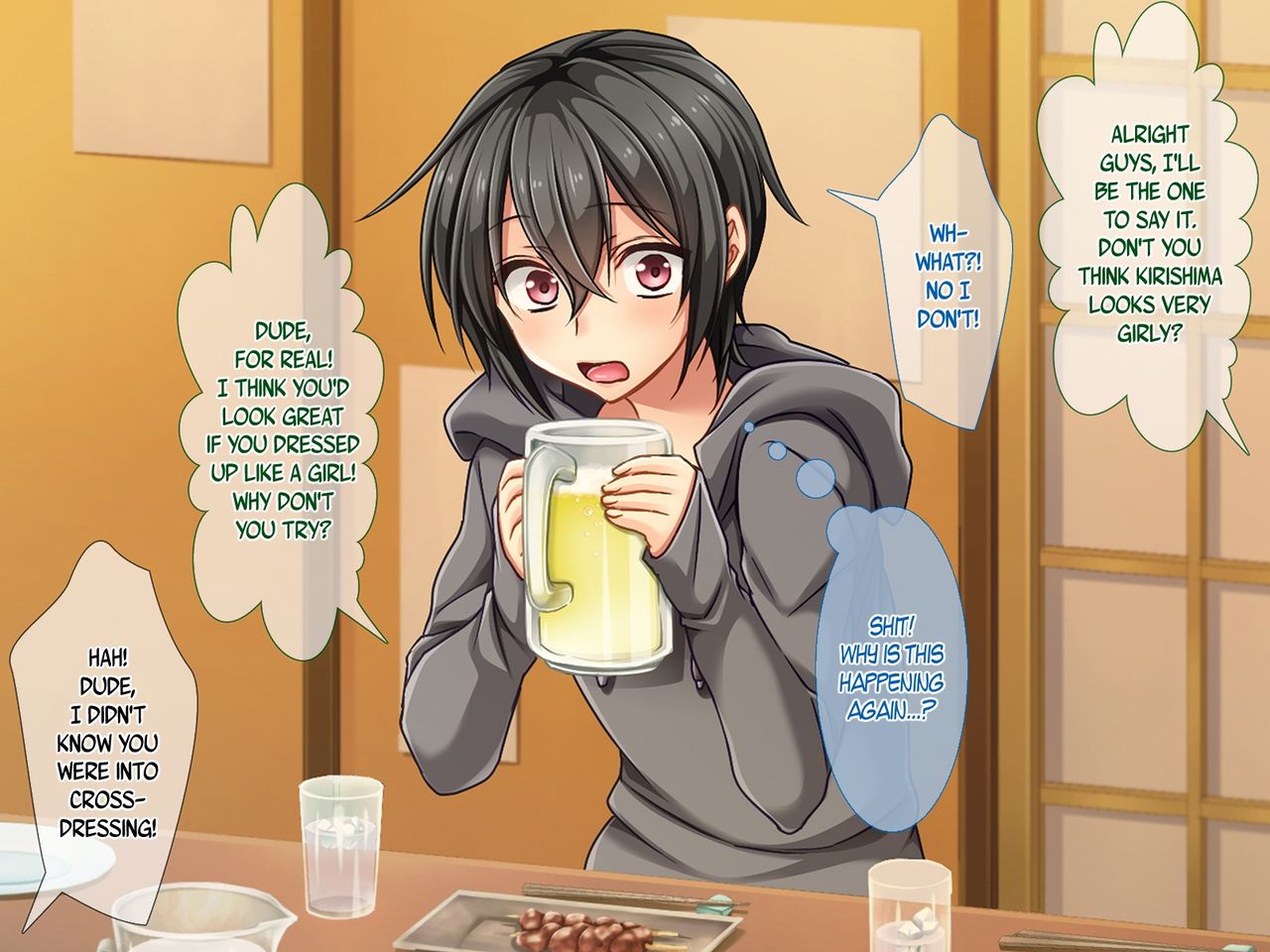 Mesugao Bishounen ga YariCir de Yuumei na TenniCir ni Haittara ~E...? Ore ga Yarareru no ka yo!?~ | I Have a Girly Face, but If I Join This Tennis Club Where Everyone Gets Laid... Wait, I'm the Bottom?!  maipantsu + B.E.C. Sc page 4 full