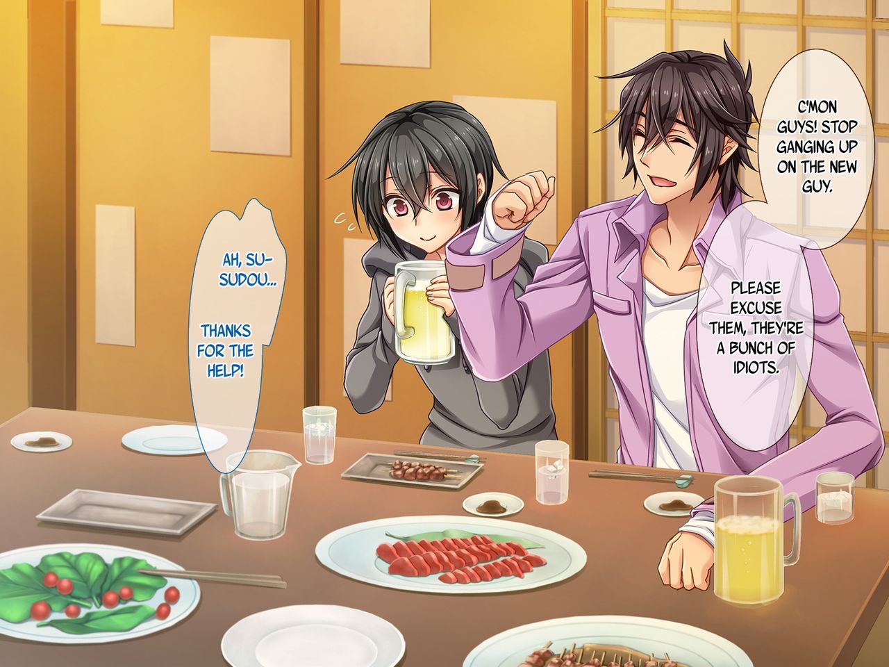 Mesugao Bishounen ga YariCir de Yuumei na TenniCir ni Haittara ~E...? Ore ga Yarareru no ka yo!?~ | I Have a Girly Face, but If I Join This Tennis Club Where Everyone Gets Laid... Wait, I'm the Bottom?!  maipantsu + B.E.C. Sc page 5 full