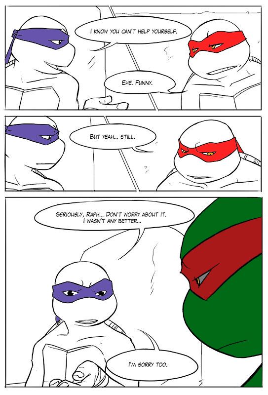 TMNT Black and Blue ch. 2 Colored by: Amateur page 10 full