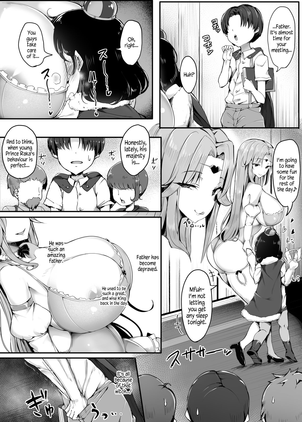 Oppai ni Ochita Oukoku丨The Kingdom that Fell to Boobs page 3 full