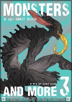 Monsters & More: An 18+ Sketchbook by Coey Kuhn VOLUME 3