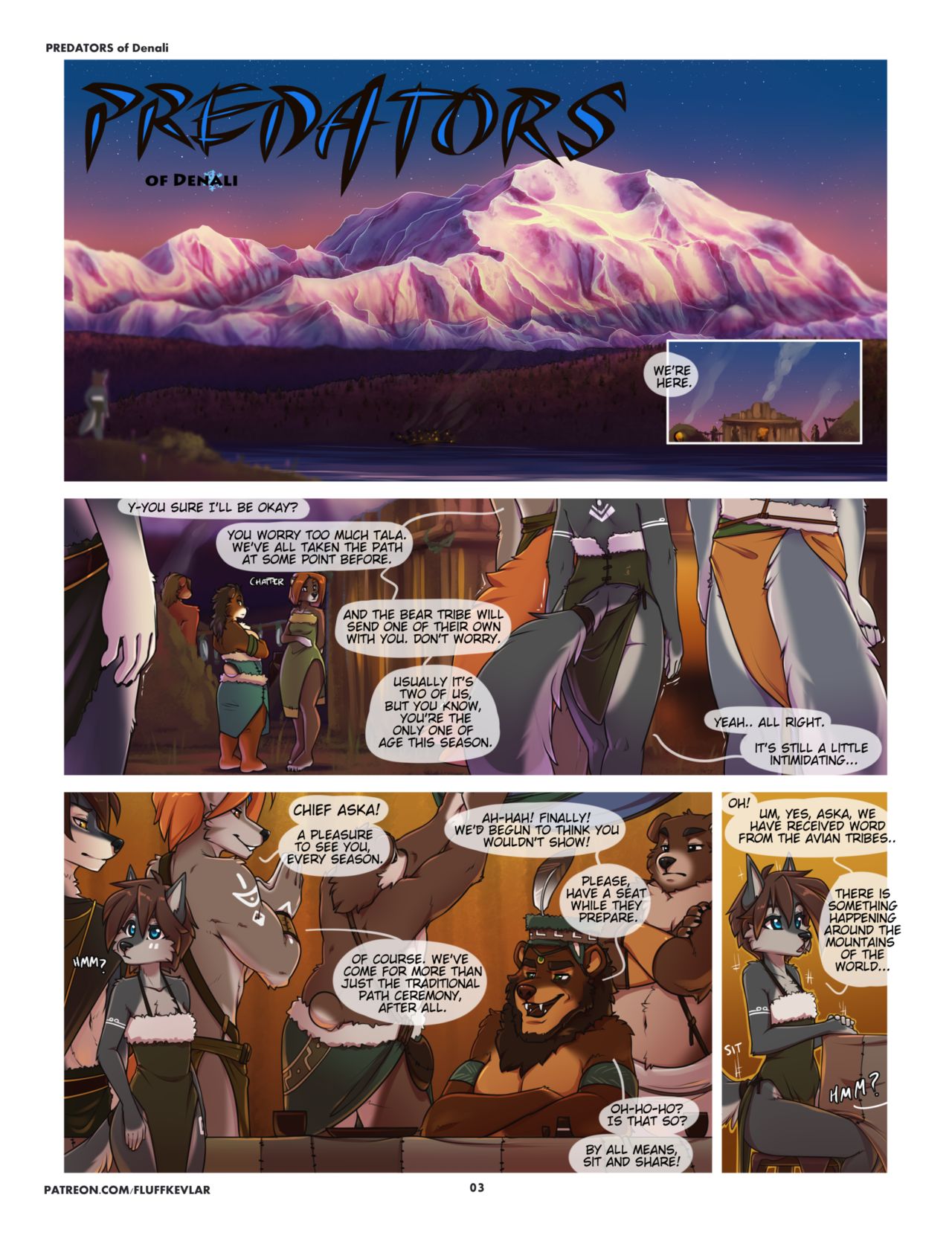 Predators of Denali HD page 3 full