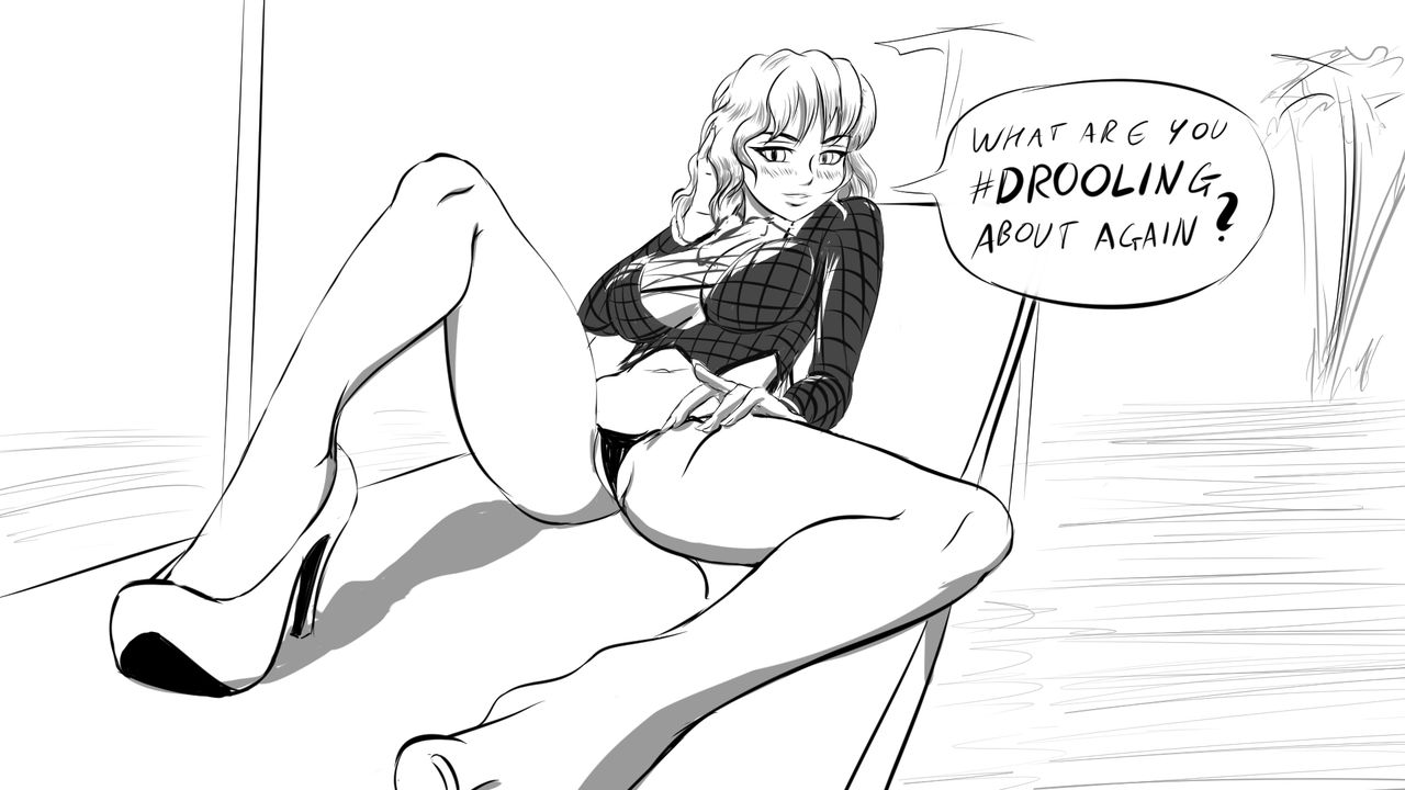 Lewd Race Queen at the Beach page 10 full