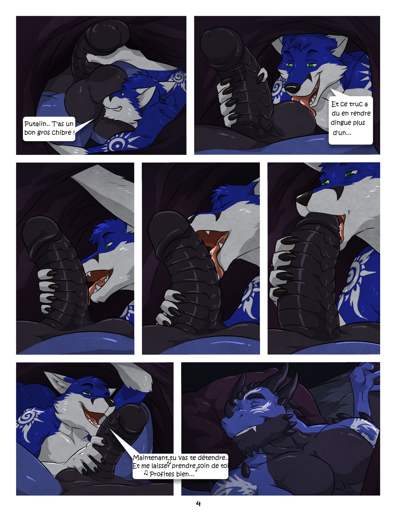 Black and Blue II page 4 full