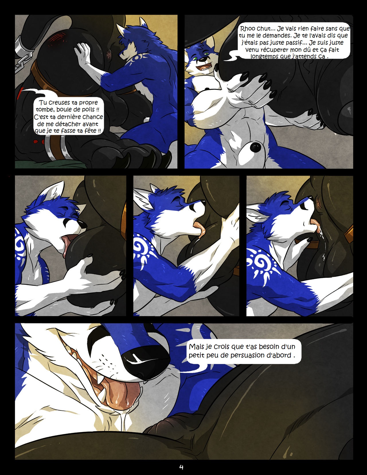 Black and Blue page 4 full