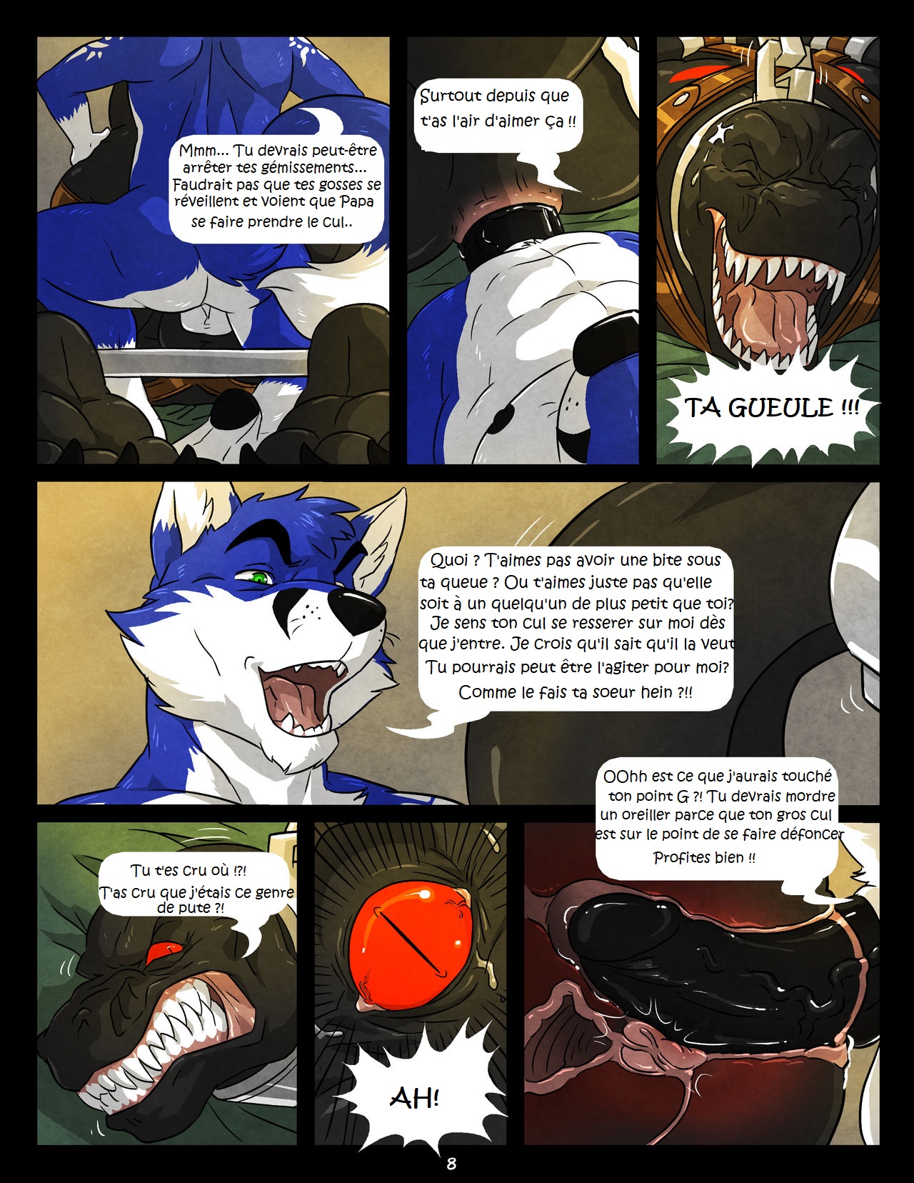 Black and Blue - Page 8 - IMHentai