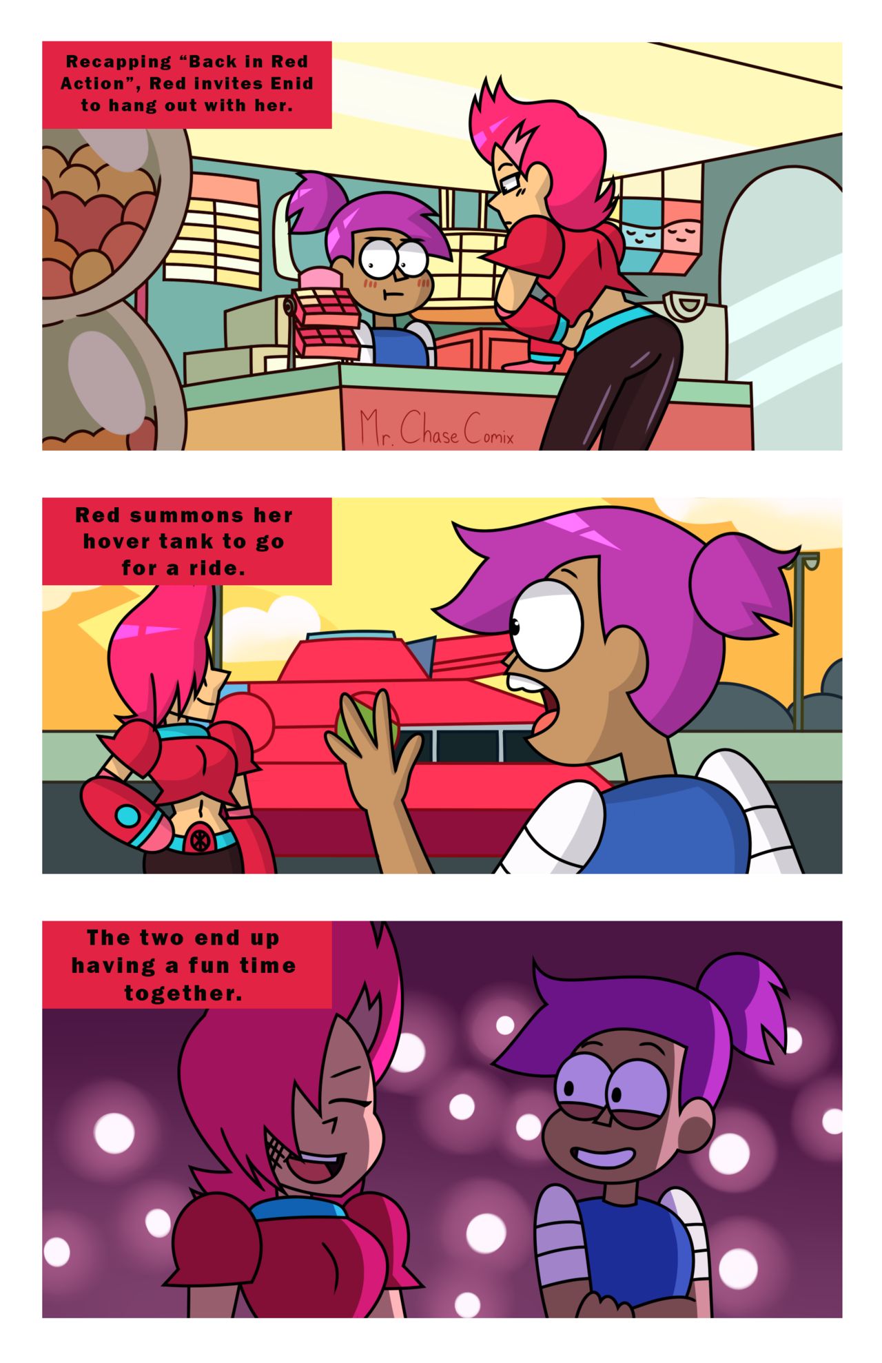 Red Hot Action page 5 full