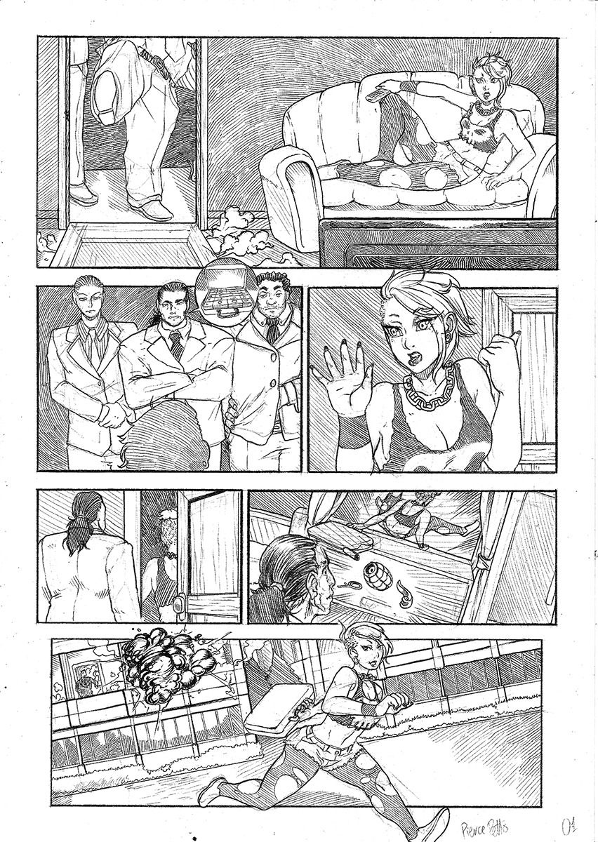 Punk Girl page 1 full