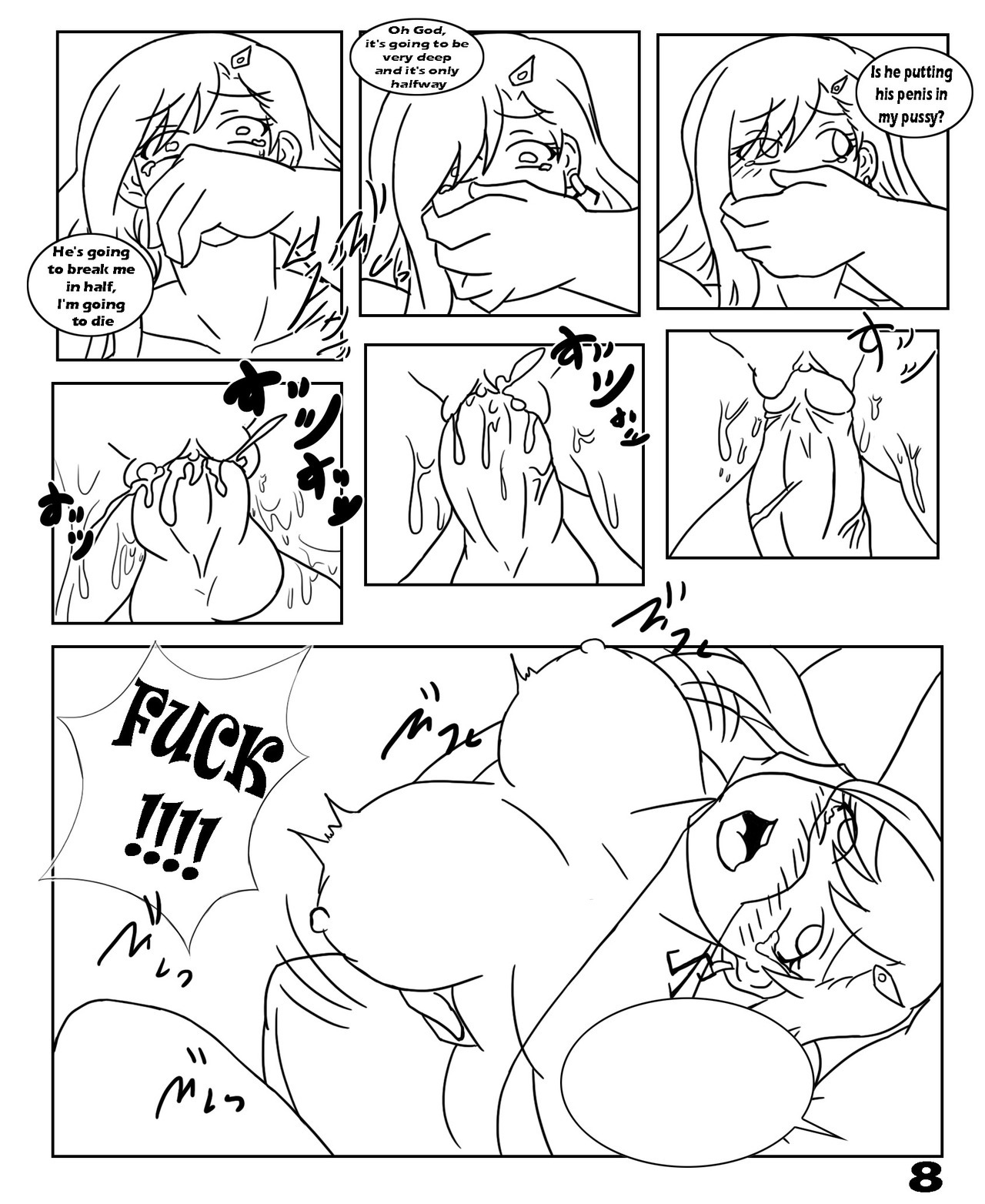 Dangerous game” ongoing page 8 full
