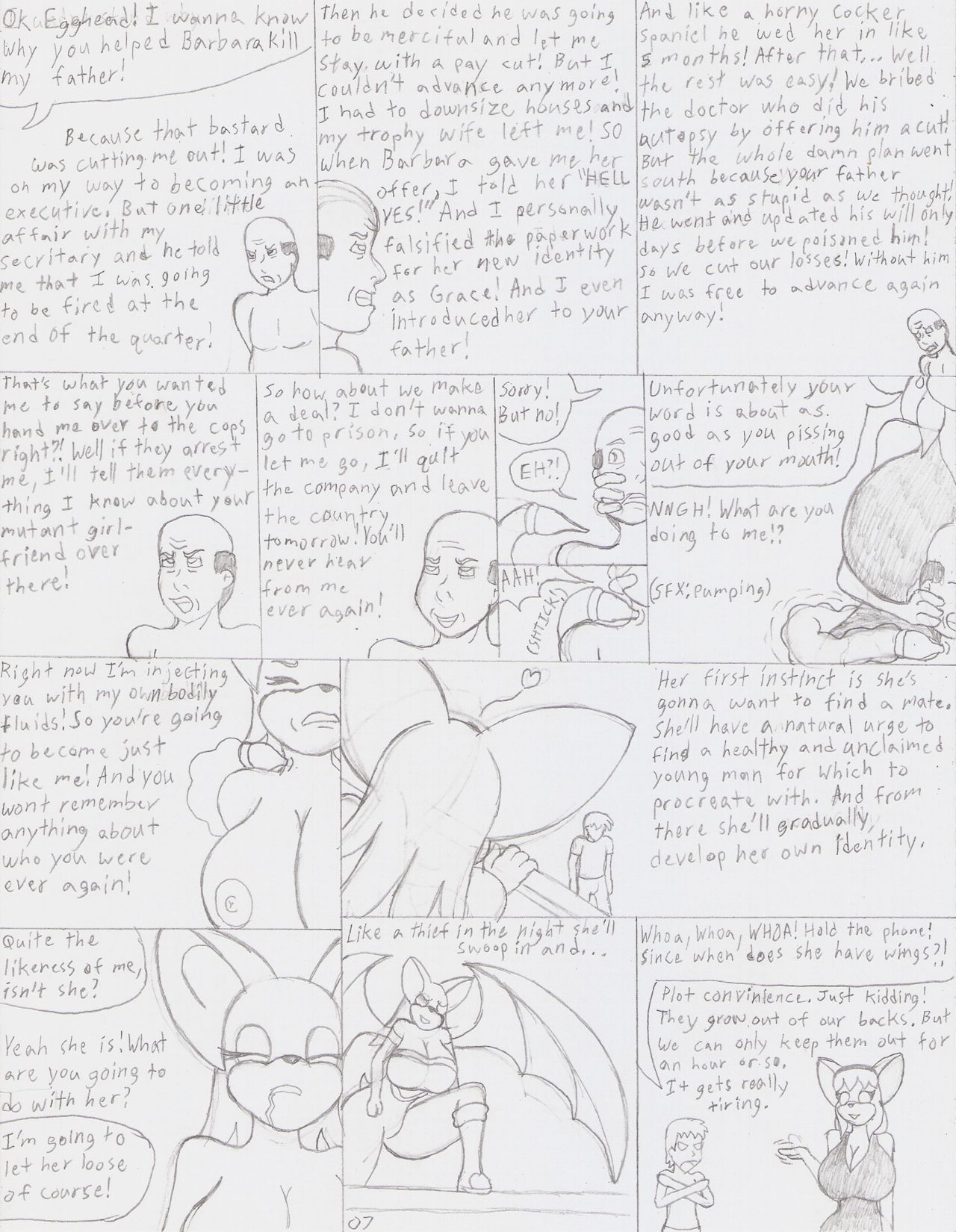 The Mother Fucking Magic  Sketch Comic page 8 full