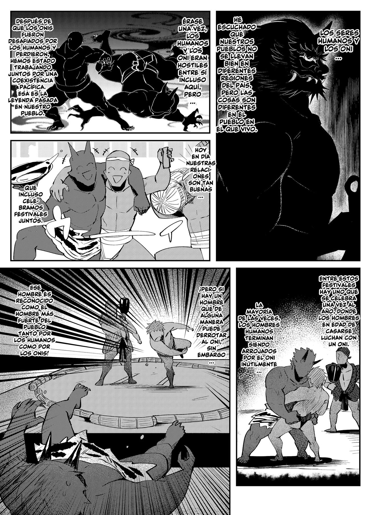 Oni to Wakamomo | La Oni y el Joven Melocotón page 5 full