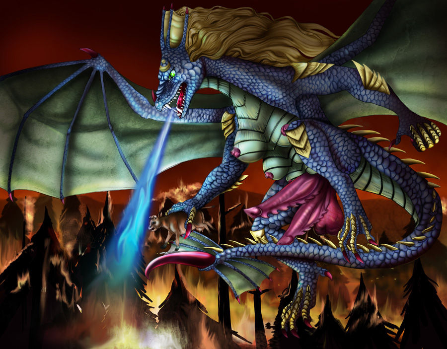 Susan the monster + Mad Scientist Dragon page 1 full