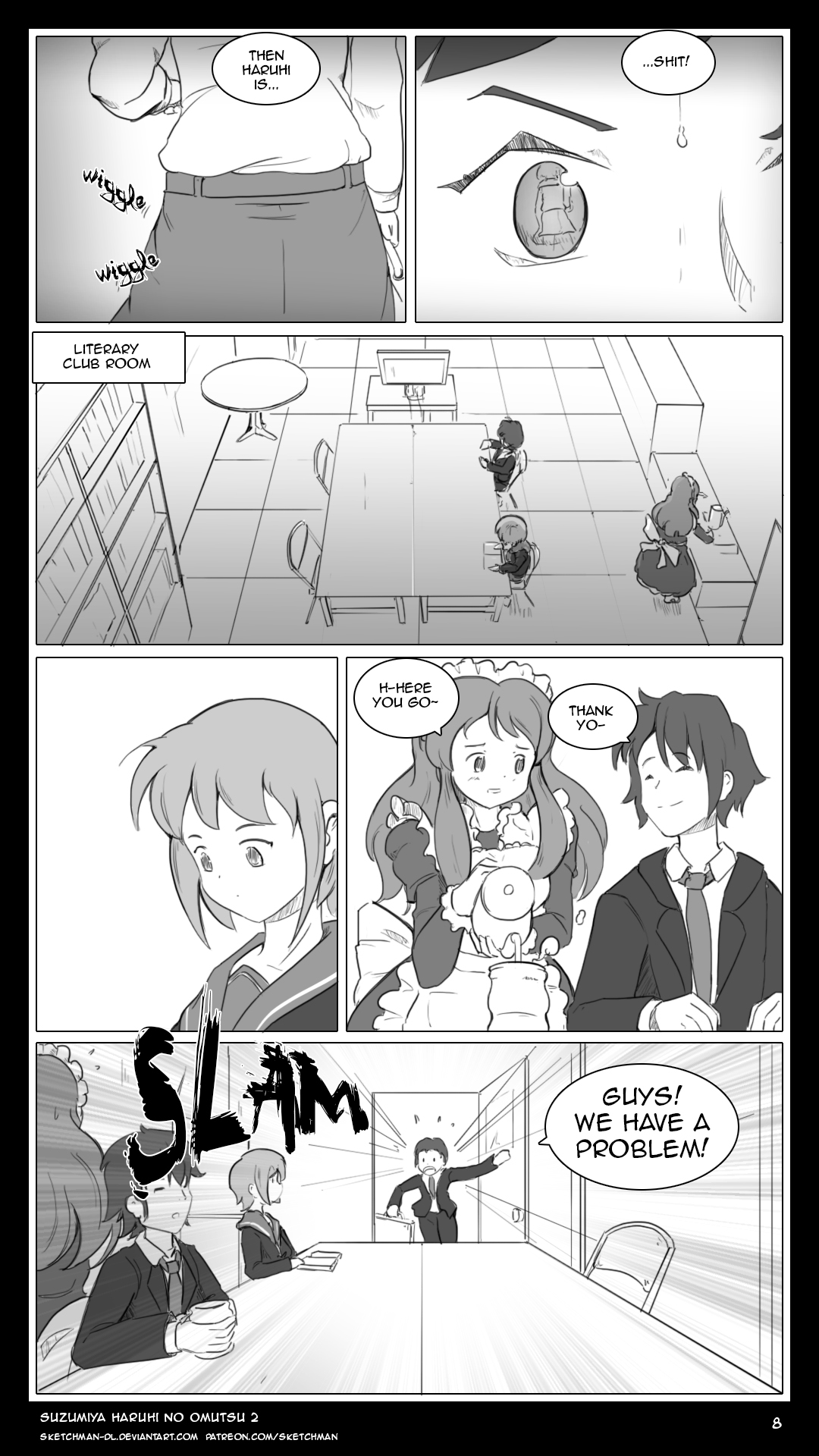 Suzumiya Haruhi no Omutsu 2 - The Diapers of Haruhi Suzumiya Part 2 page 8 full