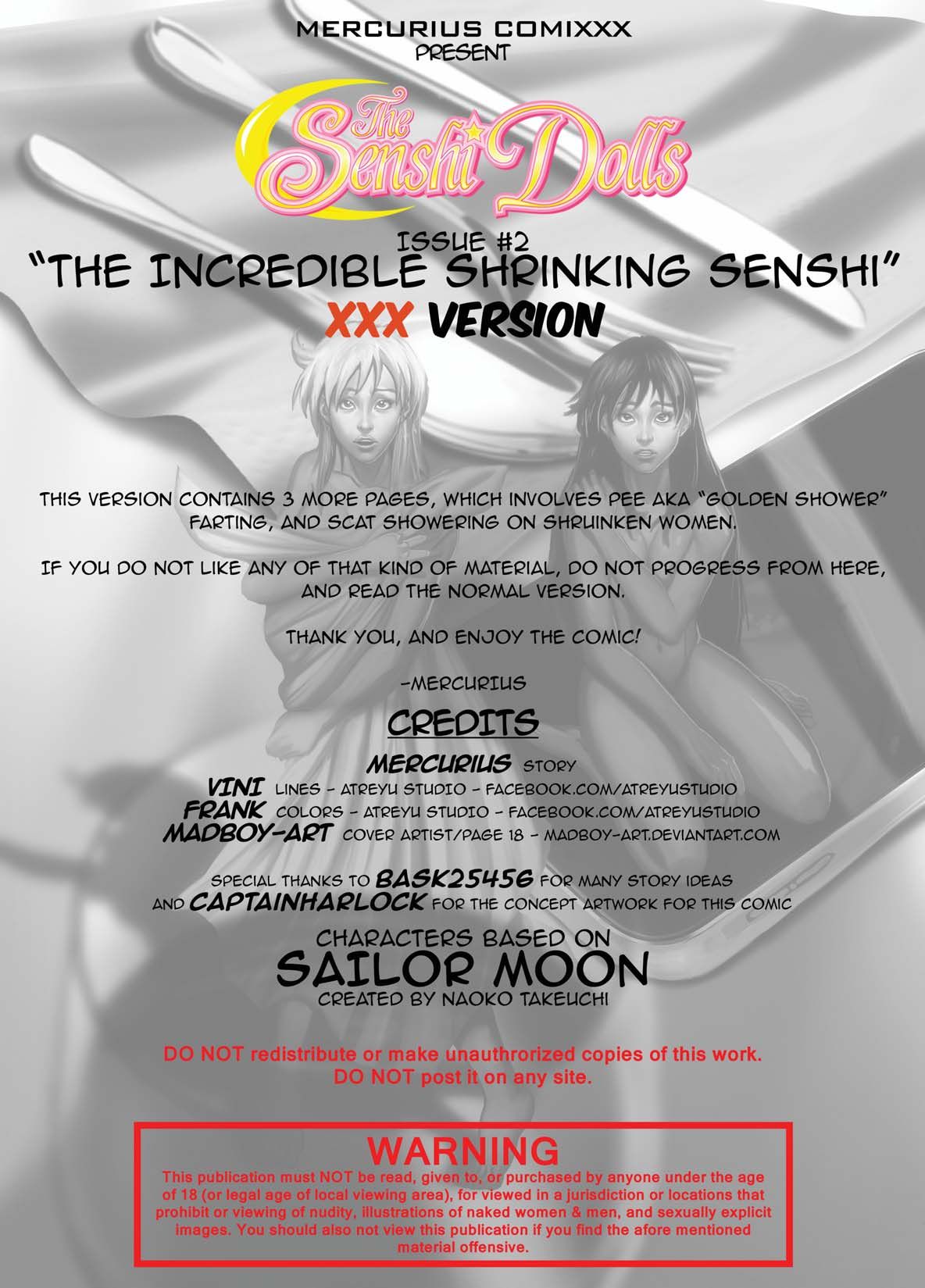 The Senshi Dolls #2 - The Incredible Shrinking Senshi page 2 full